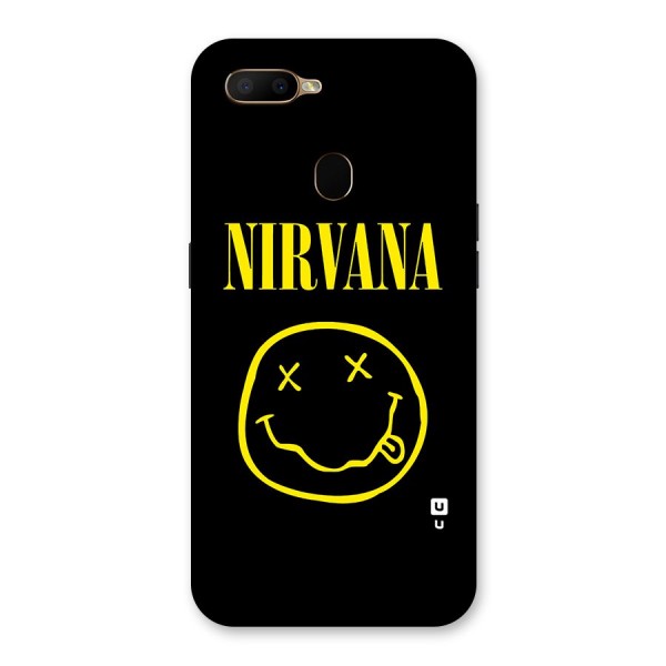 Nirvana Smiley Back Case for Oppo A5s