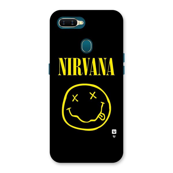 Nirvana Smiley Back Case for Oppo A7