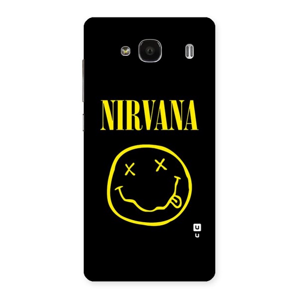 Nirvana Smiley Back Case for Redmi 2s