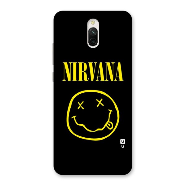 Nirvana Smiley Back Case for Redmi 8A Dual