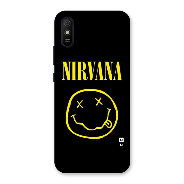 Nirvana Smiley Back Case for Redmi 9A