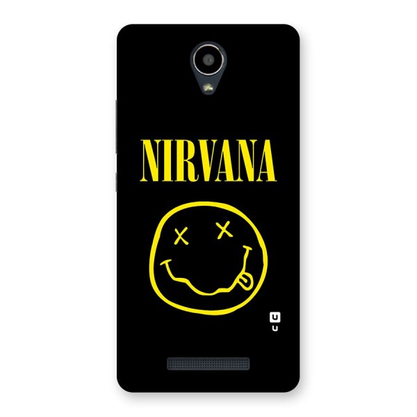 Nirvana Smiley Back Case for Redmi Note 2