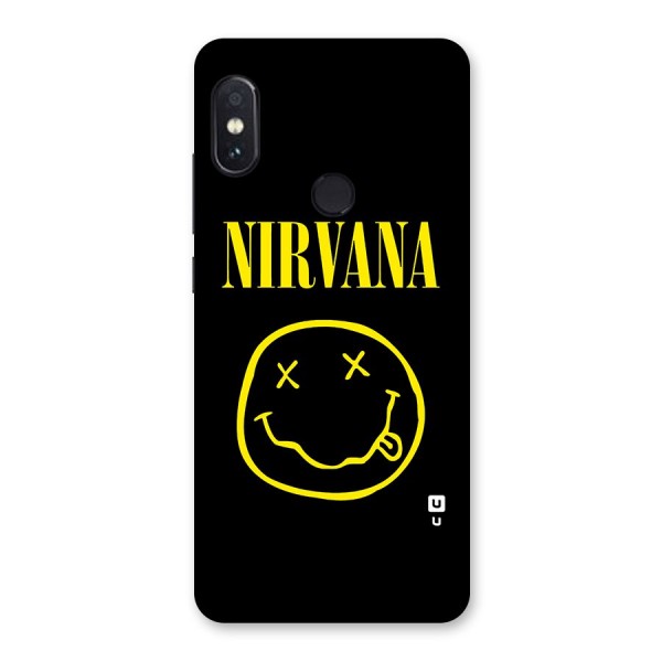 Nirvana Smiley Back Case for Redmi Note 5 Pro