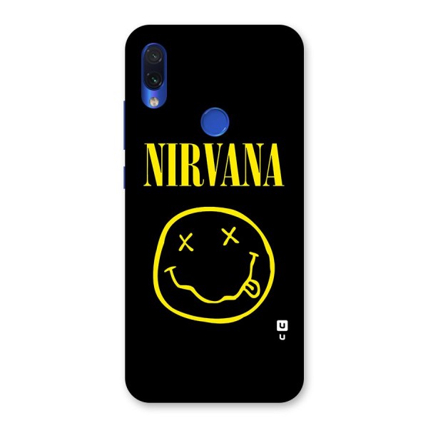 Nirvana Smiley Back Case for Redmi Note 7