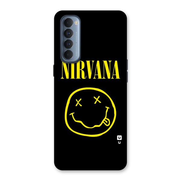 Nirvana Smiley Back Case for Reno4 Pro