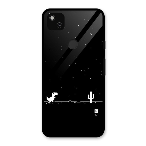 No Connection Night Glass Back Case for Google Pixel 4a