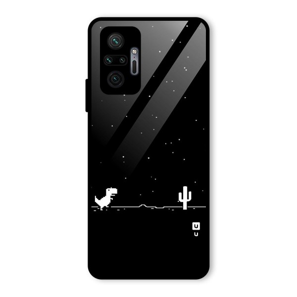 No Connection Night Glass Back Case for Redmi Note 10 Pro Max