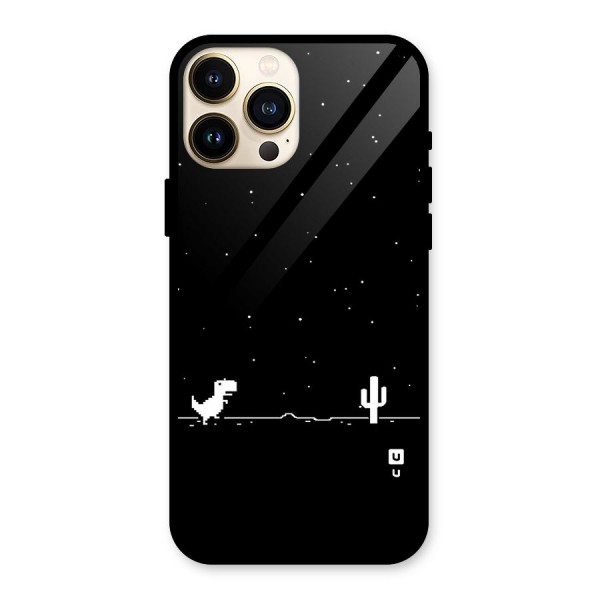 No Connection Night Glass Back Case for iPhone 13 Pro Max