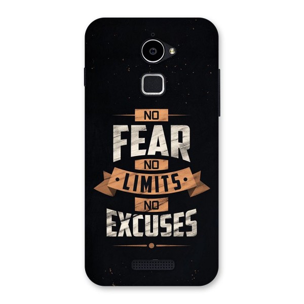 No Excuse Back Case for Coolpad Note 3 Lite