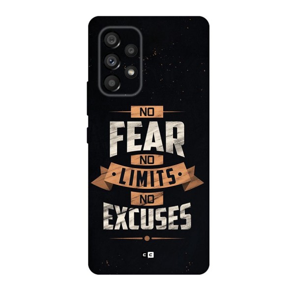 No Excuse Back Case for Galaxy A53 5G