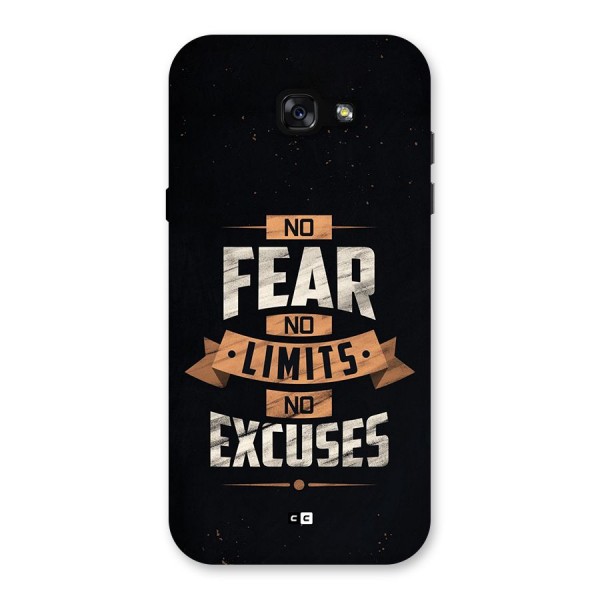 No Excuse Back Case for Galaxy A7 (2017)