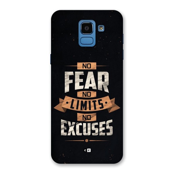 No Excuse Back Case for Galaxy On6