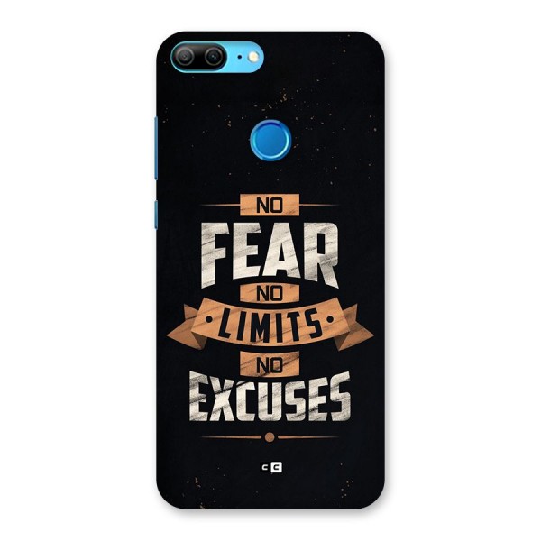 No Excuse Back Case for Honor 9 Lite
