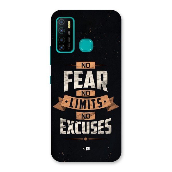 No Excuse Back Case for Infinix Hot 9 Pro