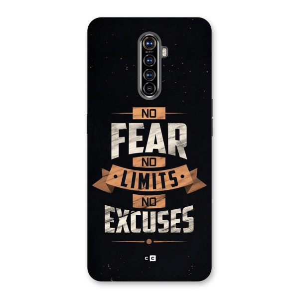 No Excuse Back Case for Realme X2 Pro