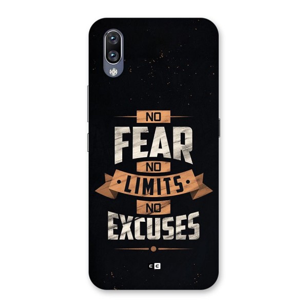 No Excuse Back Case for Vivo NEX