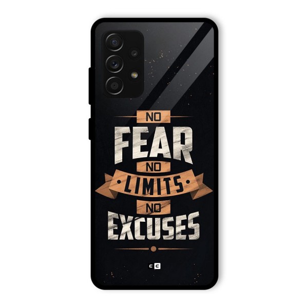 No Excuse Glass Back Case for Galaxy A53 5G