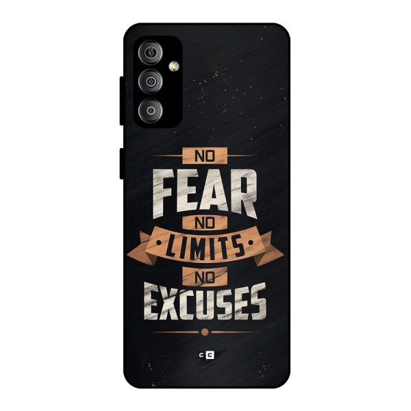 No Excuse Metal Back Case for Galaxy F23