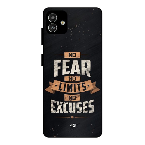 No Excuse Metal Back Case for Galaxy M13 5G