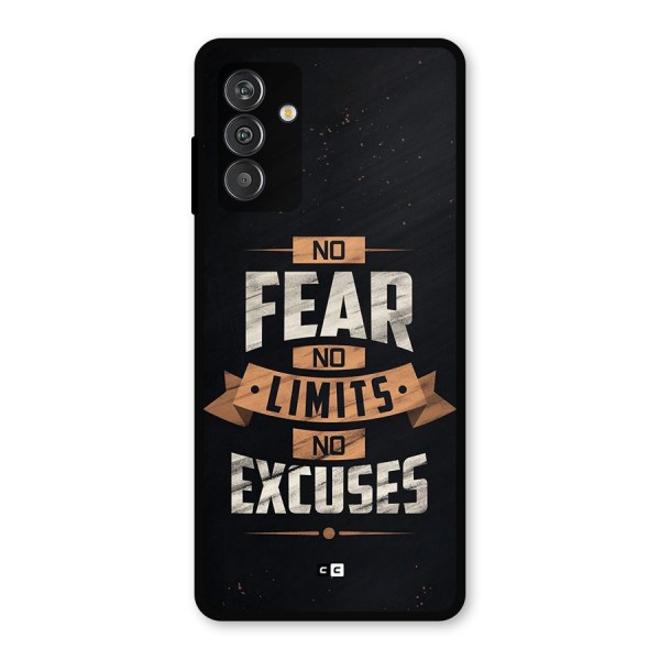 No Excuse Metal Back Case for Galaxy M14 5G