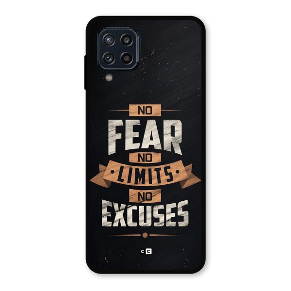No Excuse Metal Back Case for Galaxy M32