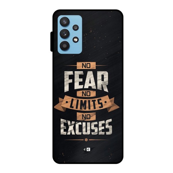 No Excuse Metal Back Case for Galaxy M32 5G