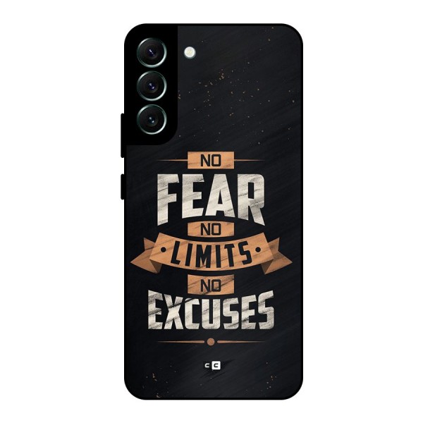 No Excuse Metal Back Case for Galaxy S22 Plus 5G