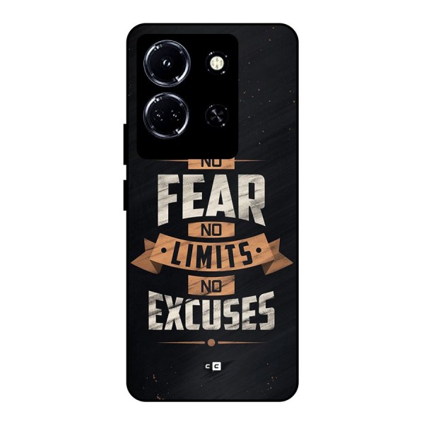 No Excuse Metal Back Case for Infinix Note 30 5G