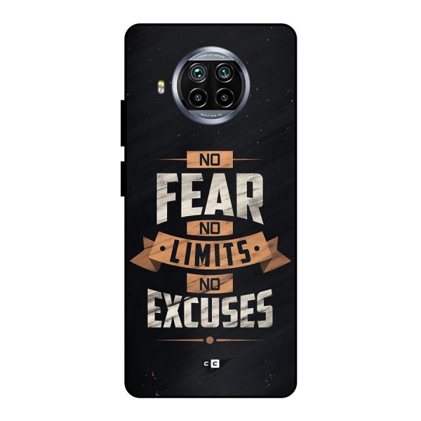 No Excuse Metal Back Case for Mi 10i