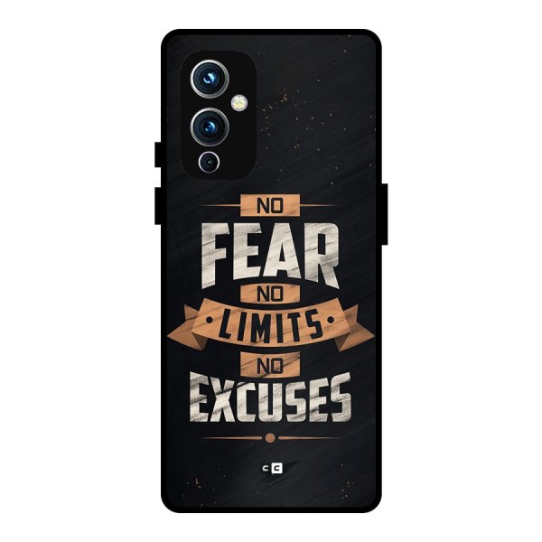 No Excuse Metal Back Case for OnePlus 9