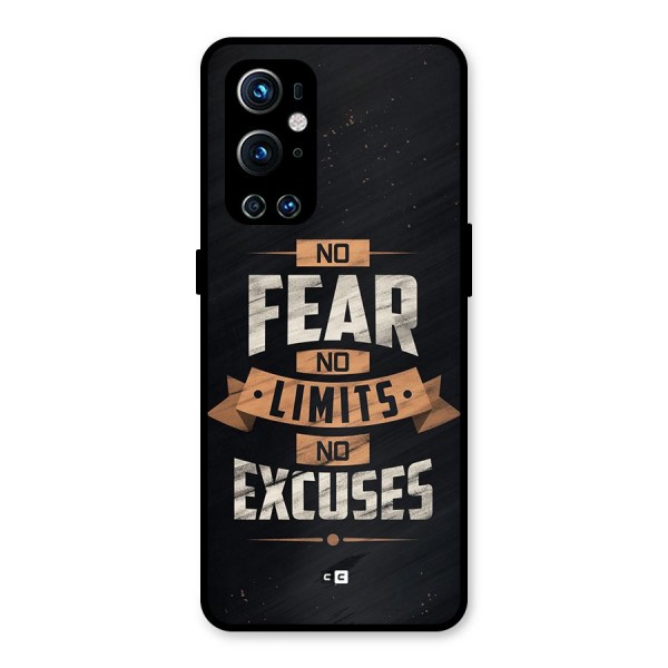 No Excuse Metal Back Case for OnePlus 9 Pro