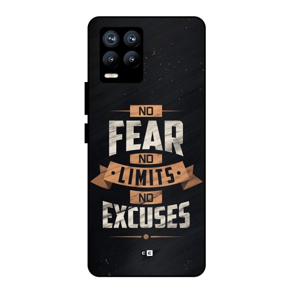 No Excuse Metal Back Case for Realme 8 Pro