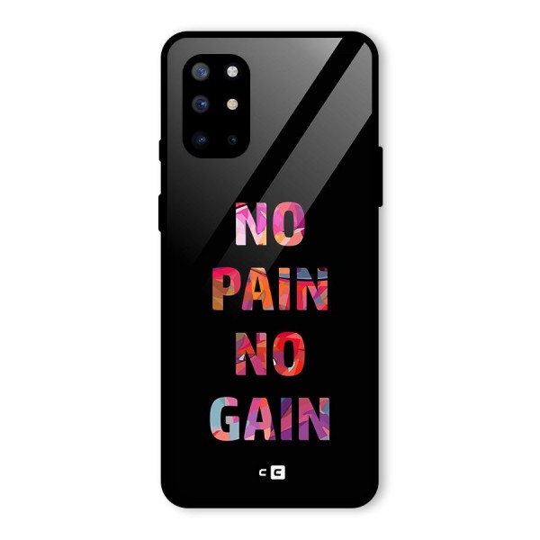 No Pain No Gain Glass Back Case for OnePlus 8T
