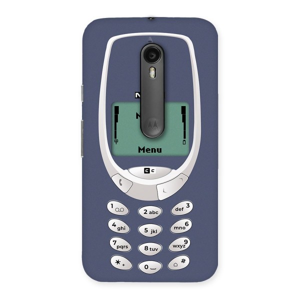 Nokai Classic Back Case for Moto G3