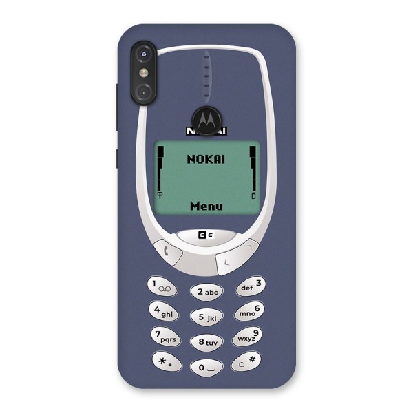 Nokai Classic Back Case for Motorola One Power