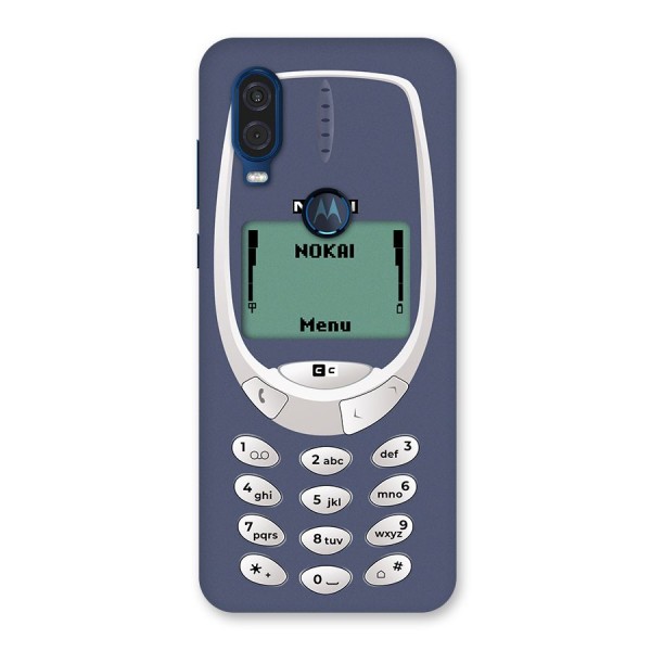 Nokai Classic Back Case for Motorola One Vision