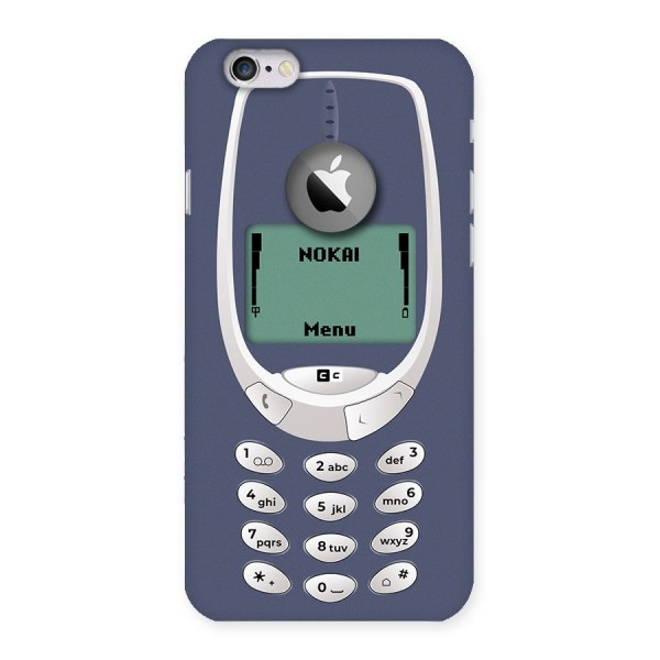 Nokai Classic Back Case for iPhone 6 Logo Cut