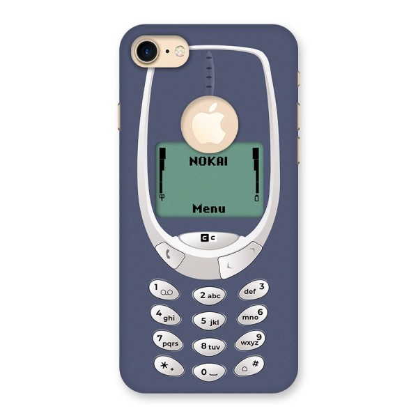 Nokai Classic Back Case for iPhone 7 Logo Cut