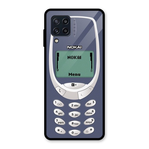 Nokai Classic Glass Back Case for Galaxy M32