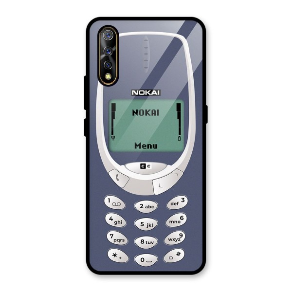Nokai Classic Glass Back Case for Vivo S1