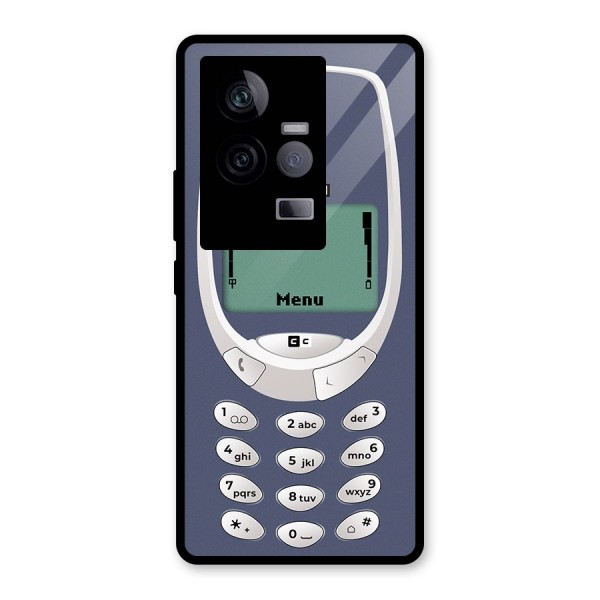 Nokai Classic Glass Back Case for Vivo iQOO 11 5G