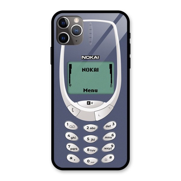 Nokai Classic Glass Back Case for iPhone 11 Pro Max