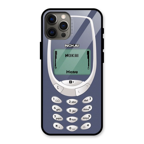 Nokai Classic Glass Back Case for iPhone 12 Pro Max