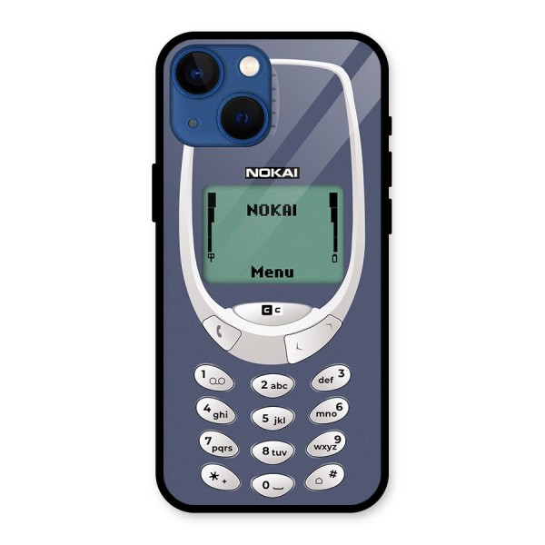 Nokai Classic Glass Back Case for iPhone 13 Mini