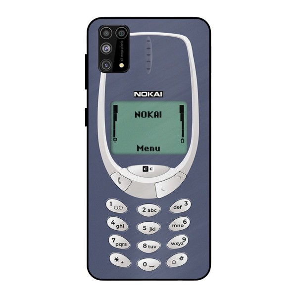 Nokai Classic Metal Back Case for Galaxy F41