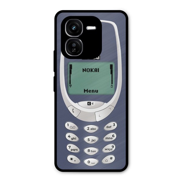 Nokai Classic Metal Back Case for iQOO Z9x