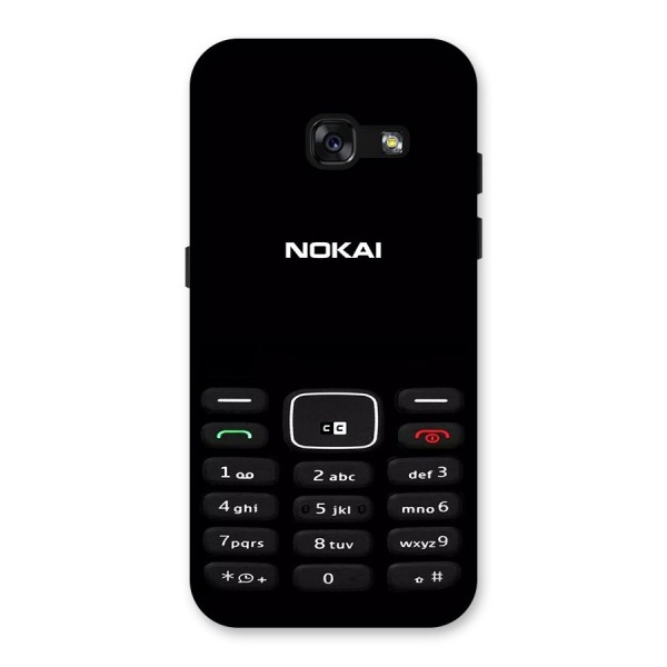 Nokia Bar Print Back Case for Galaxy A3 (2017)