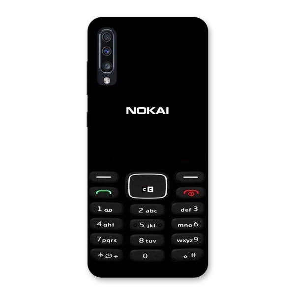 Nokia Bar Print Back Case for Galaxy A70