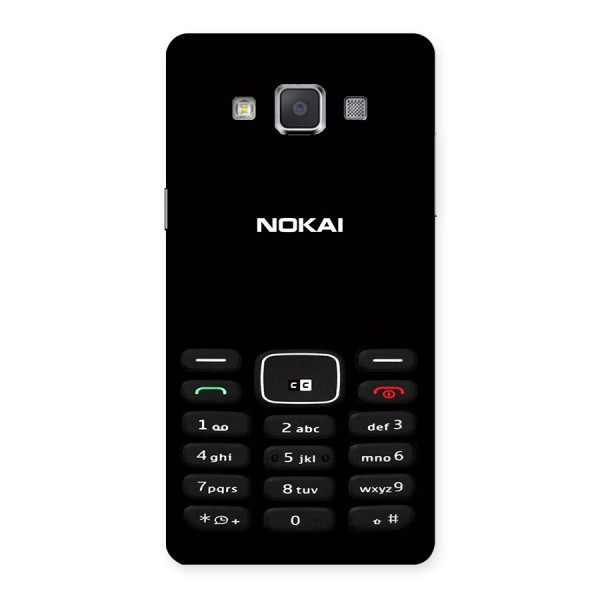 Nokia Bar Print Back Case for Galaxy Grand 3