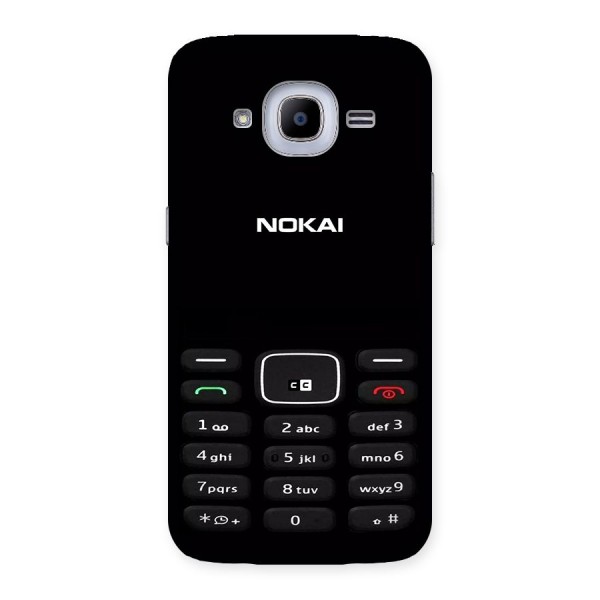 Nokia Bar Print Back Case for Galaxy J2 2016